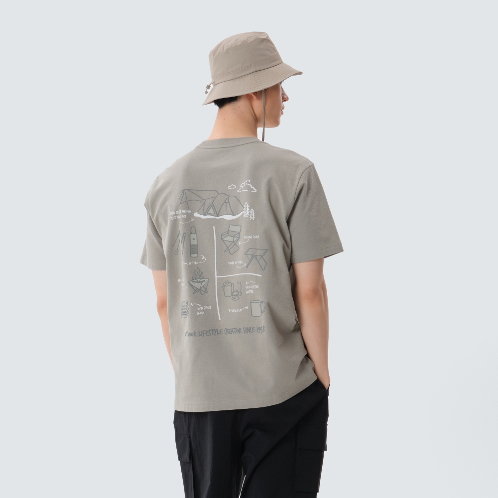 소로나 기어 반팔 티셔츠 Smog Khaki