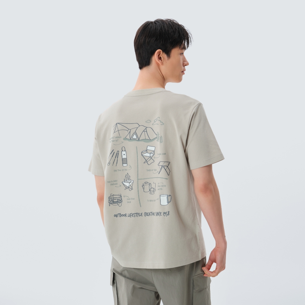 소로나 기어 반팔 티셔츠 Beige