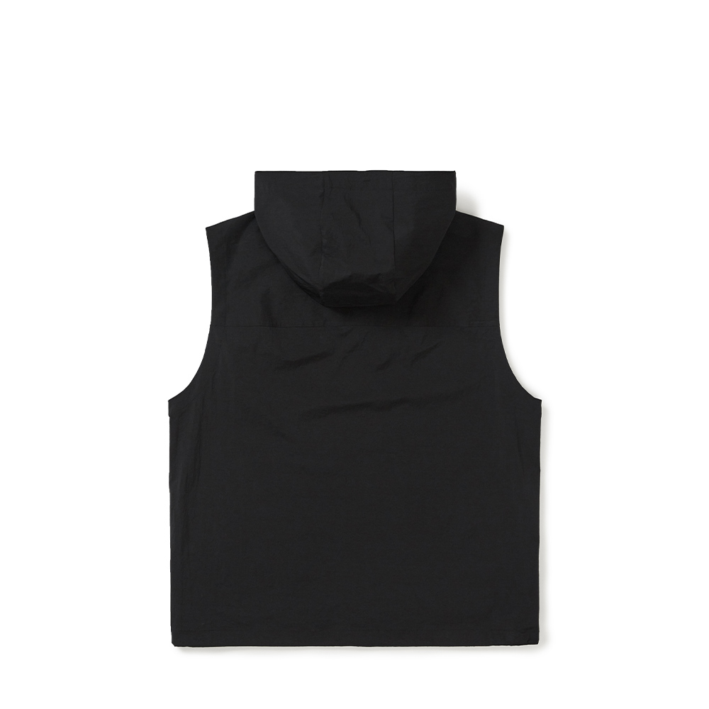 루트 후드 베스트 Black