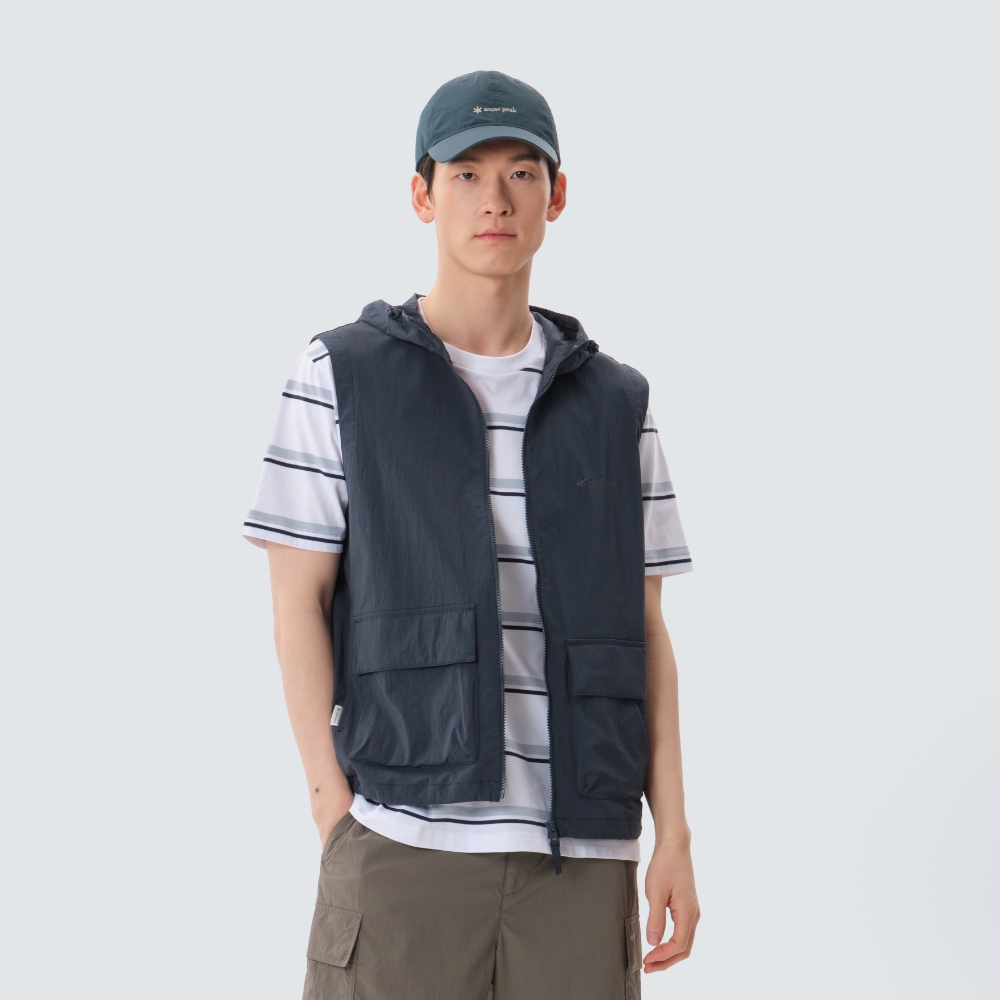 루트 후드 베스트 Vintage Green