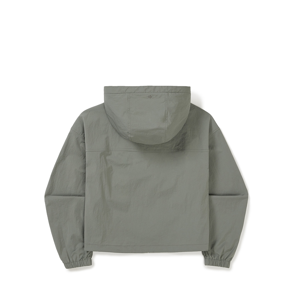 루트 여성 크롭 아노락 Light Khaki