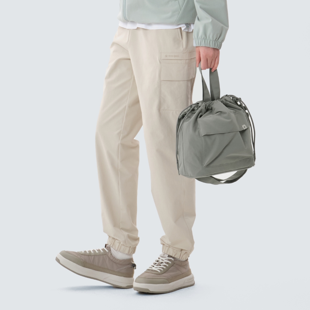 캠플 미디움 버킷백 Light Khaki