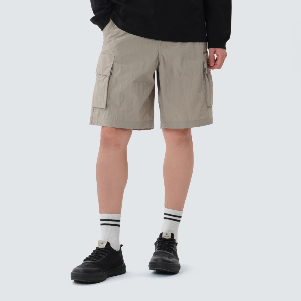 페이퍼리 카고 반바지 Beige