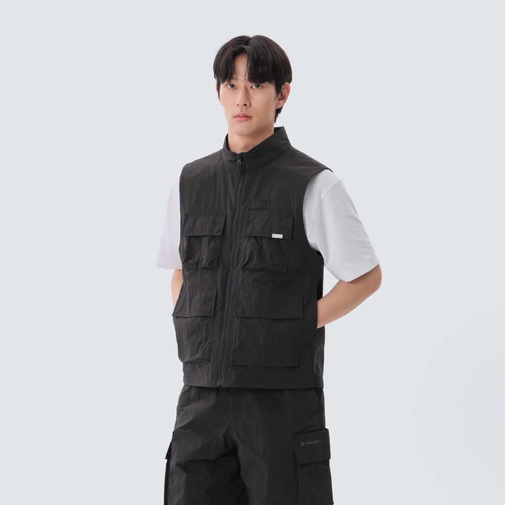 페이퍼리 베스트 Dark Charcoal