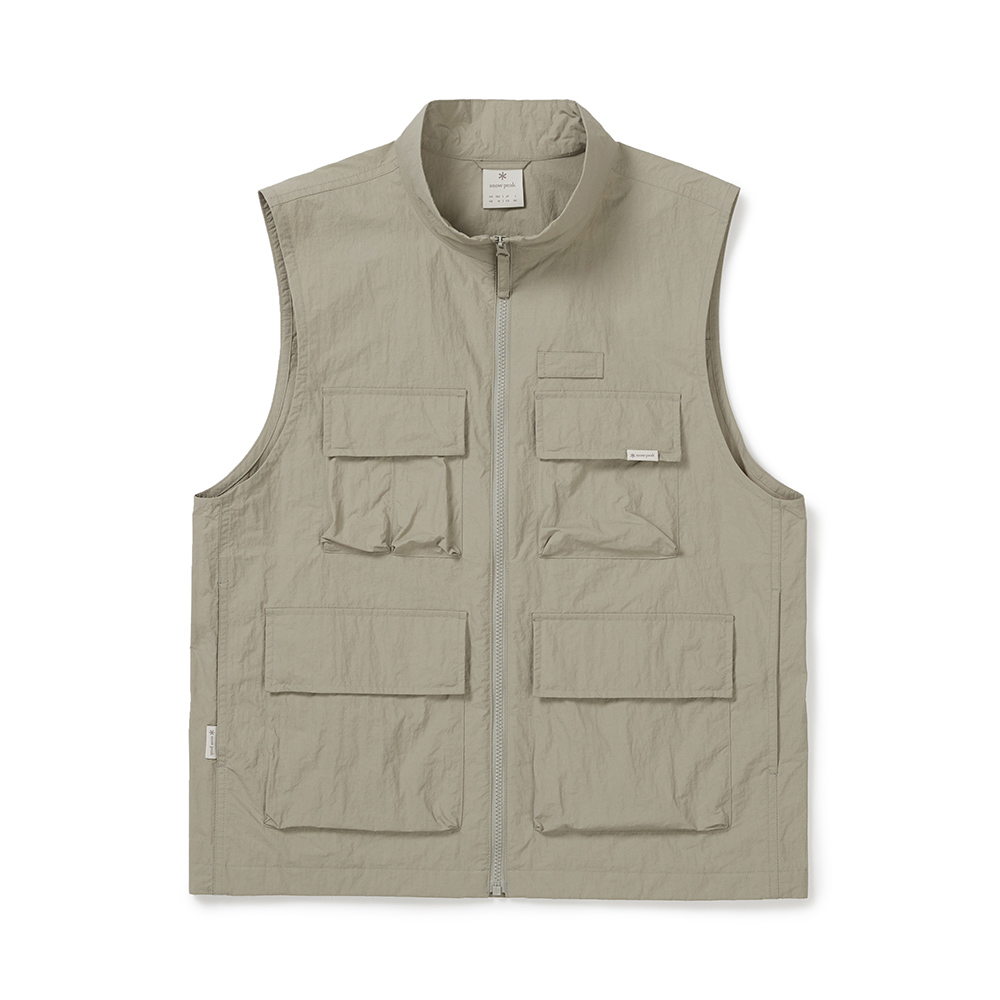 페이퍼리 베스트 Beige