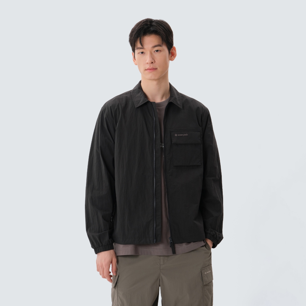 페이퍼리 셔츠 자켓 Dark Charcoal