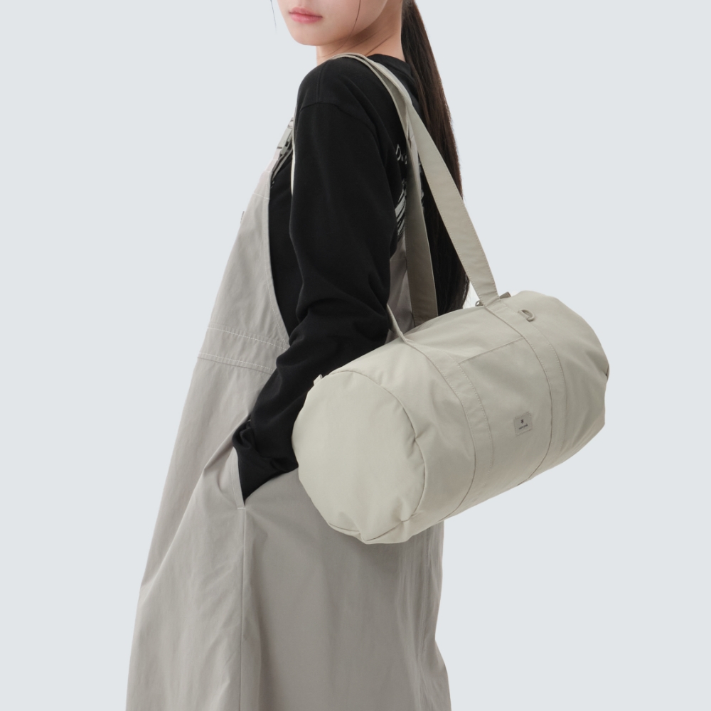 캠플 라운드 토트백 Light Beige