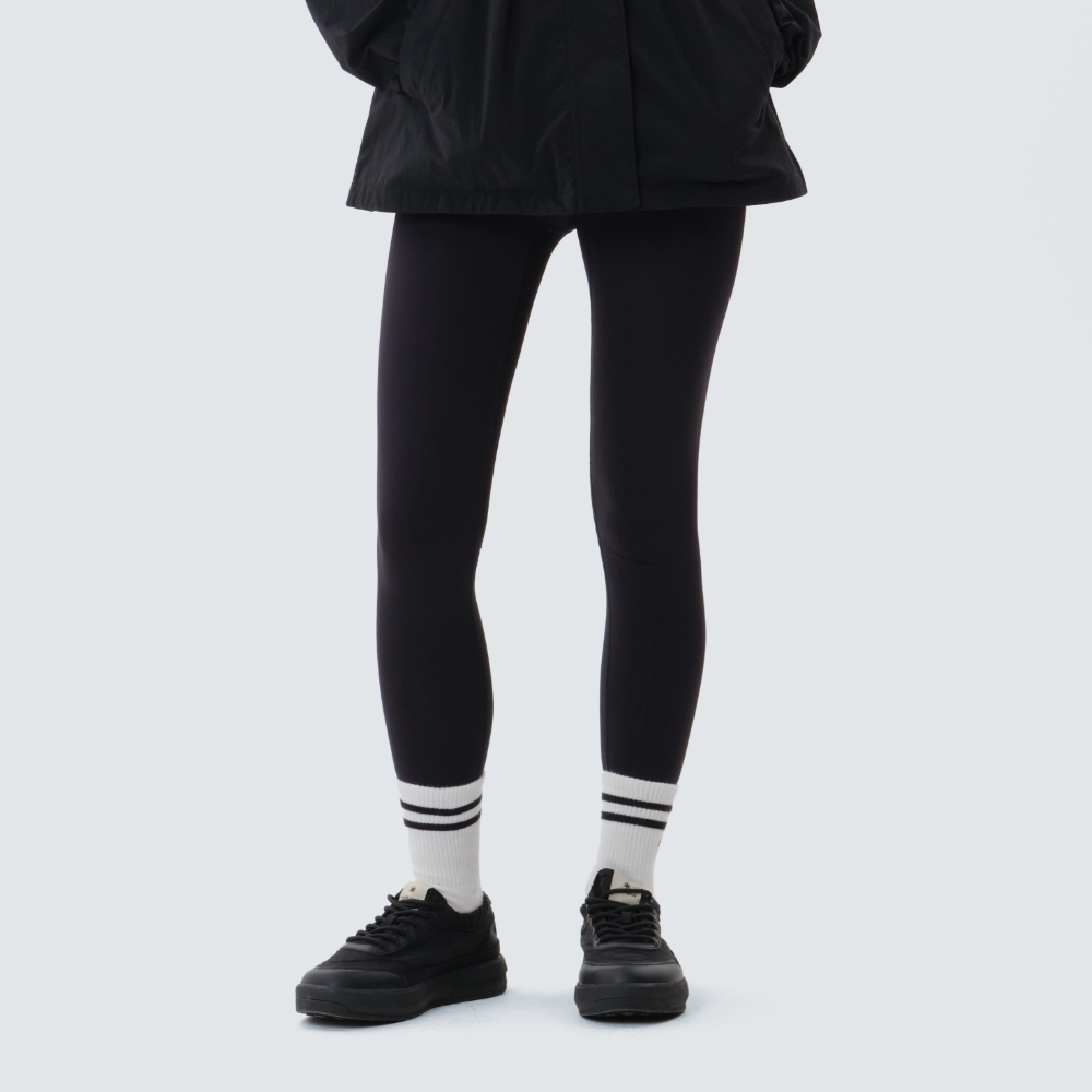 여성 9부 레깅스 Black