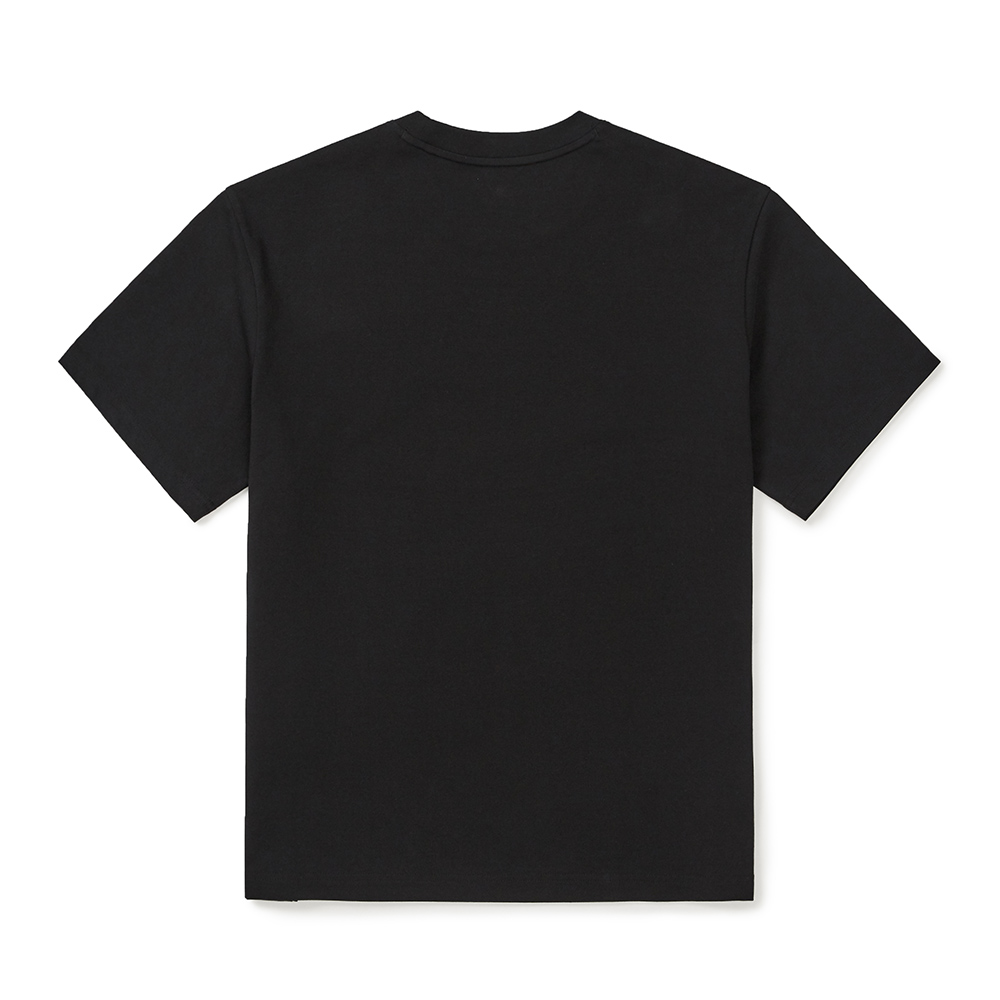 에어로쿨 스몰로고 반팔 티셔츠 Black