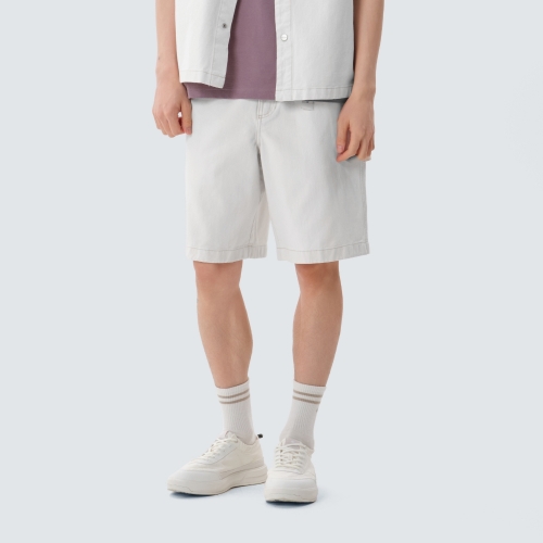 데님 반바지 Ivory