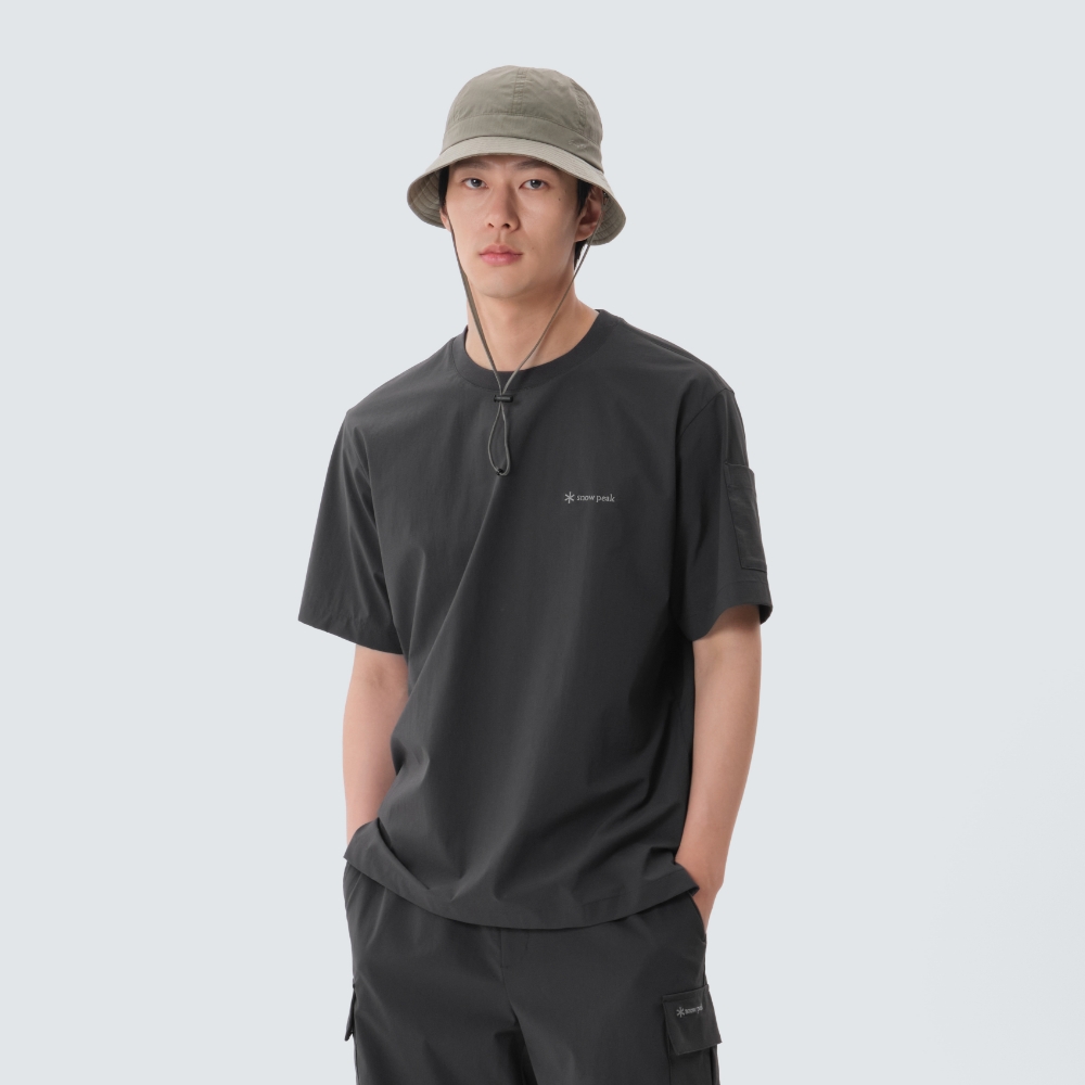 코듀라 반팔 티셔츠 Charcoal