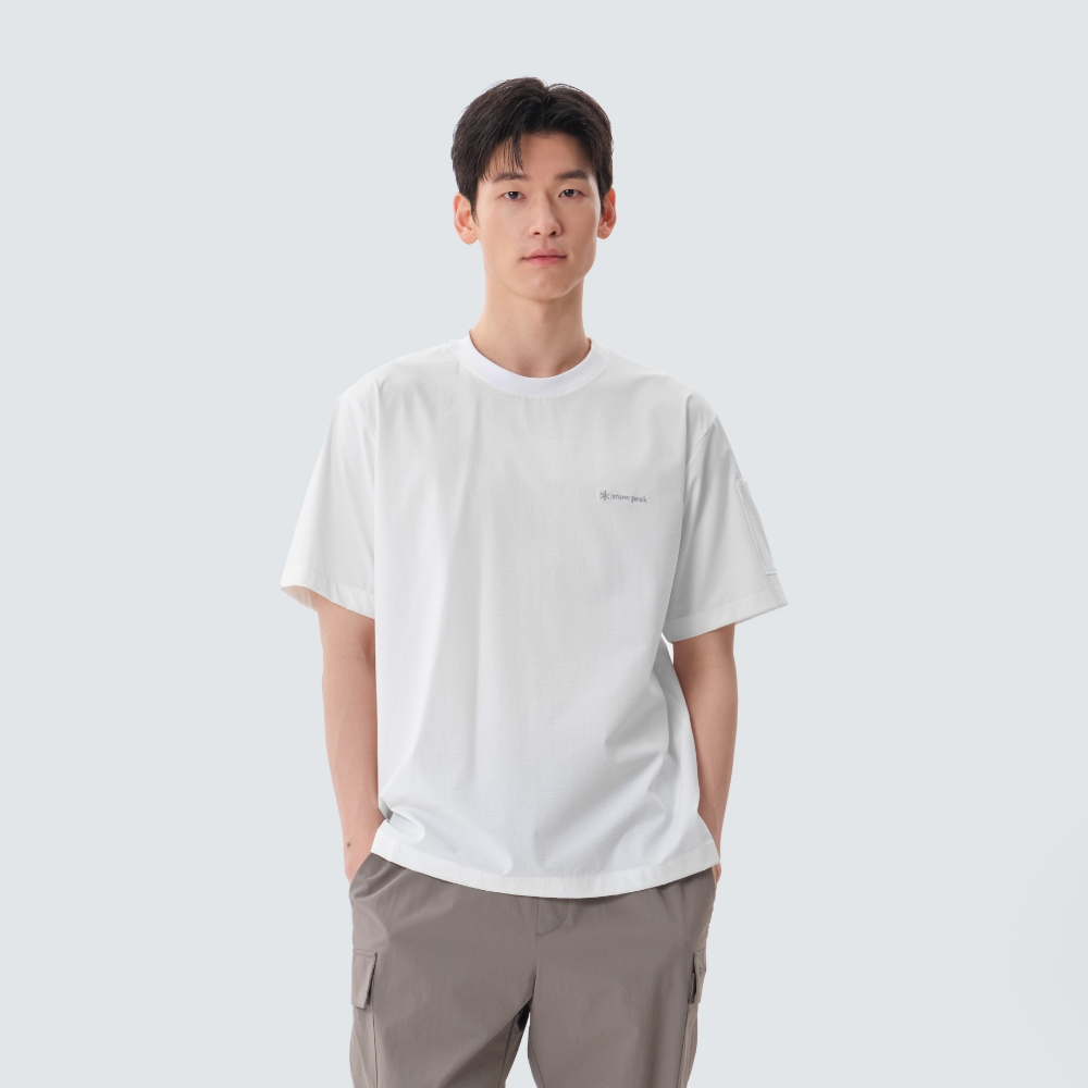 코듀라 반팔 티셔츠 White