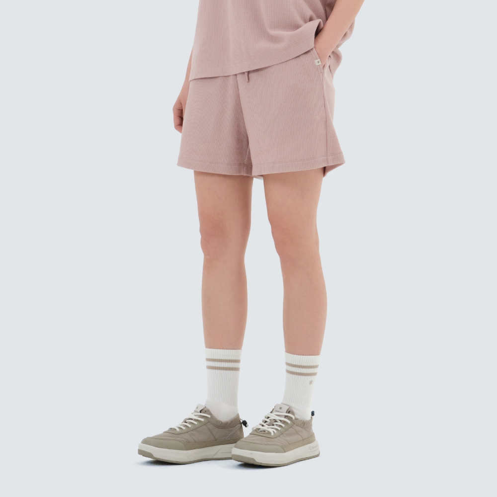 와플 여성 반바지 Deep Pink