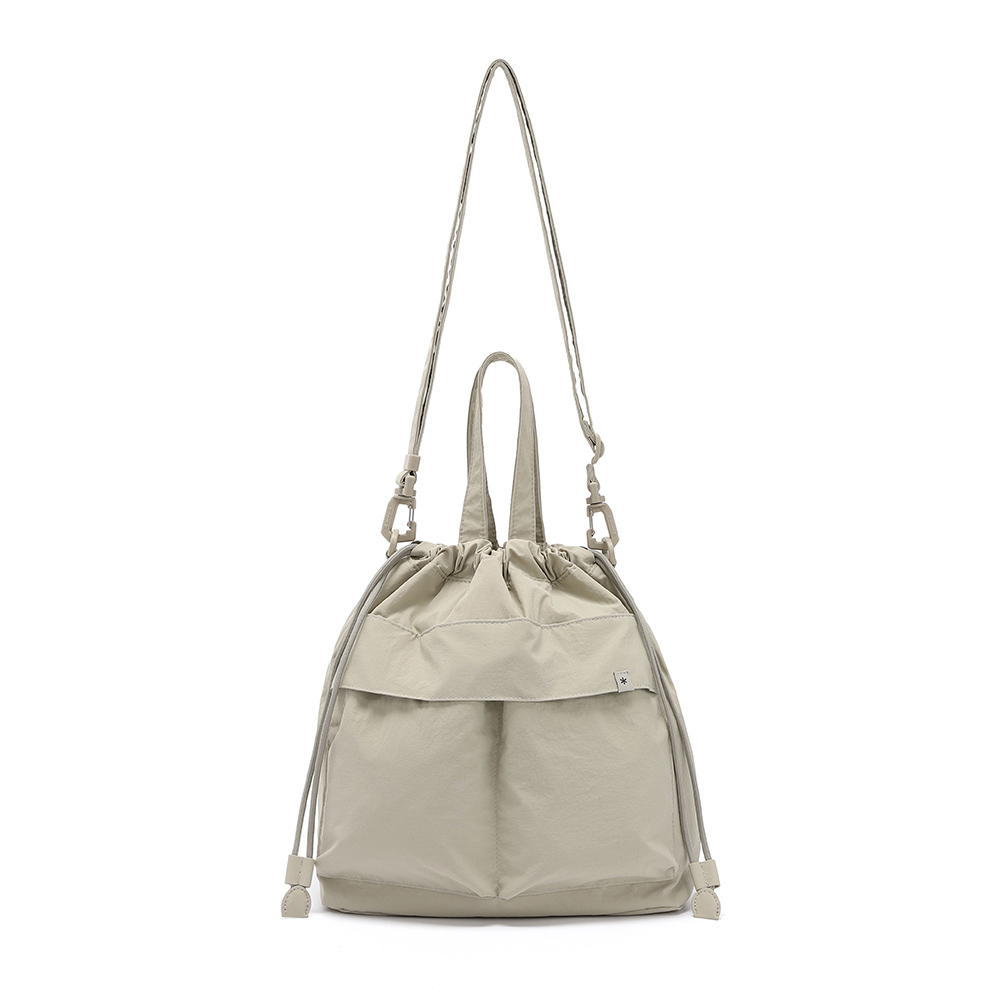 캠플 라지 버킷백 Light Beige