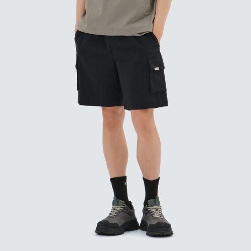 루트 카고 반바지 Black