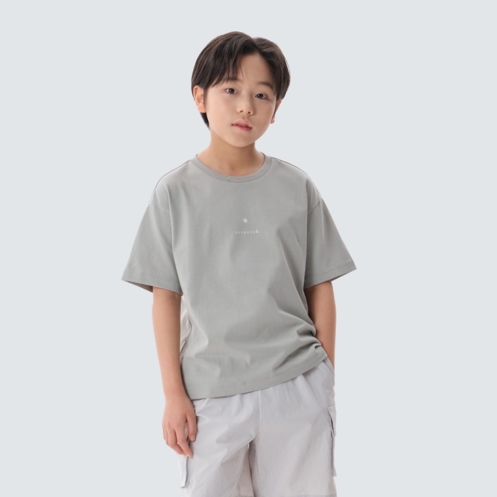 키즈 에어로쿨 아스타리스크 반팔 티셔츠 Mint