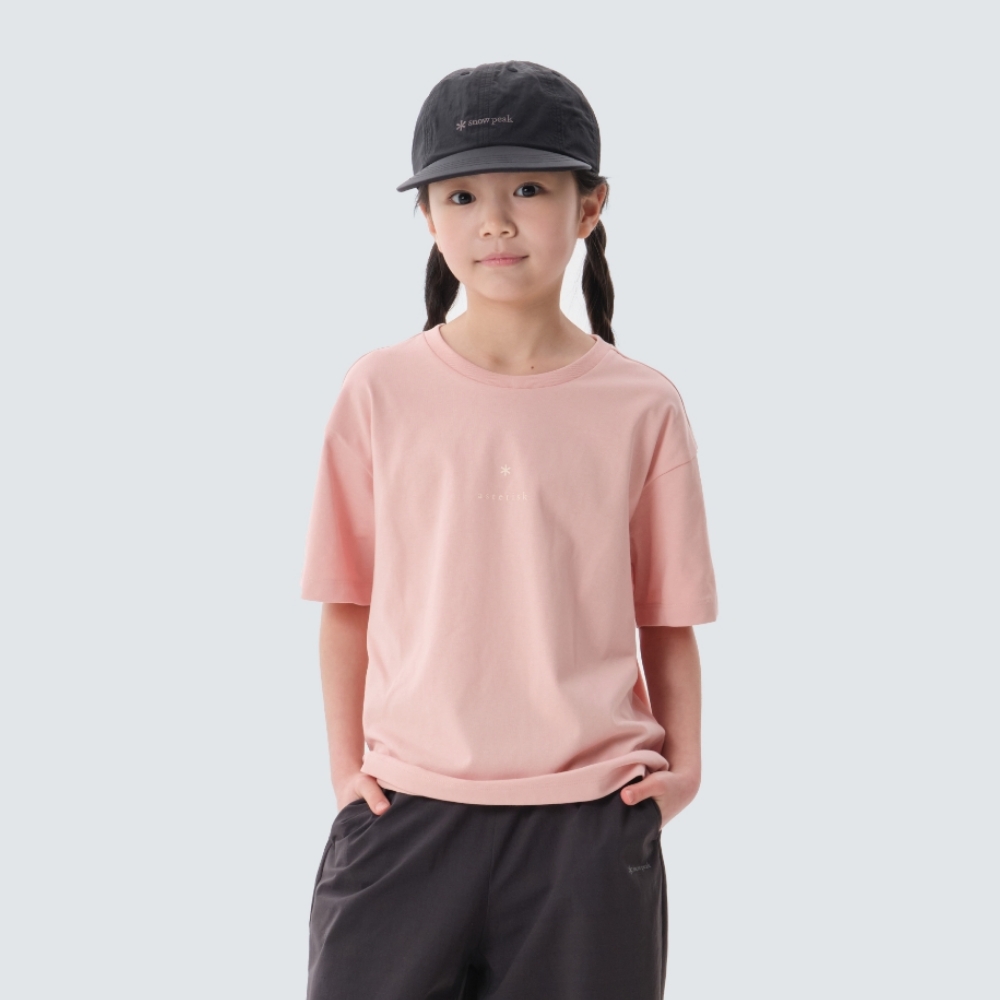 키즈 에어로쿨 아스타리스크 반팔 티셔츠 Light Pink