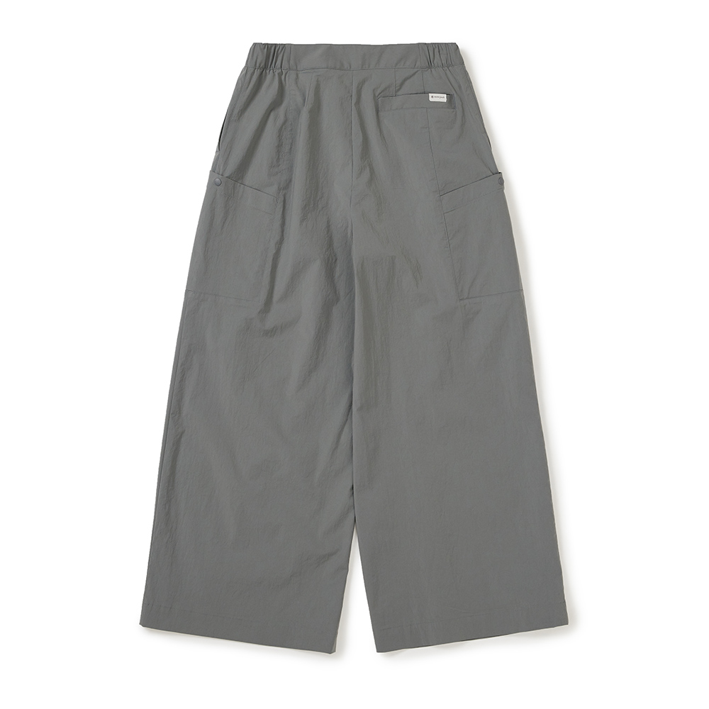루트 여성 와이드 9부 팬츠 Dark Gray