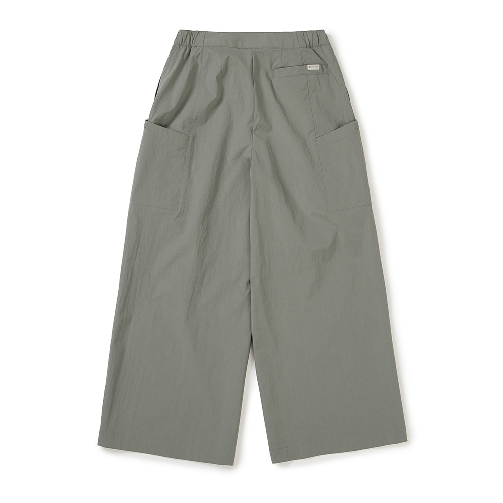 루트 여성 와이드 9부 팬츠 Light Khaki