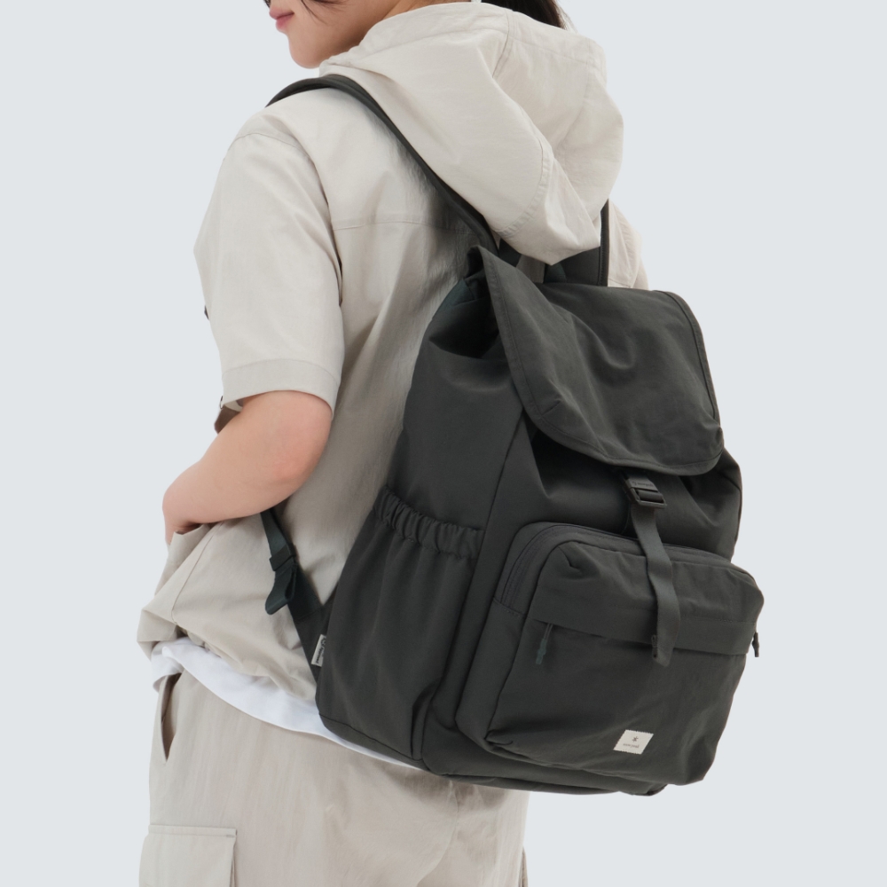 캠플 백팩 15L Dark Green