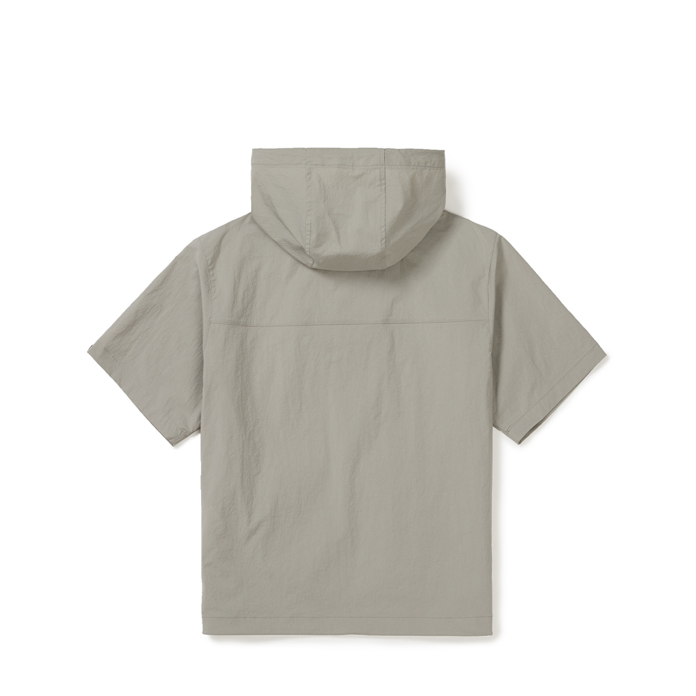 루트 여성 후드 반팔 아노락 Fog Gray