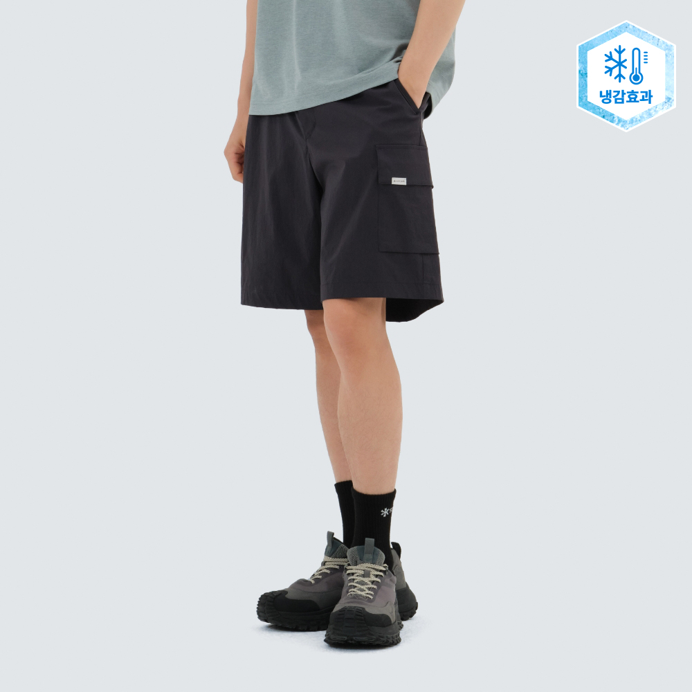 냉감 루트 5부 반바지 Charcoal