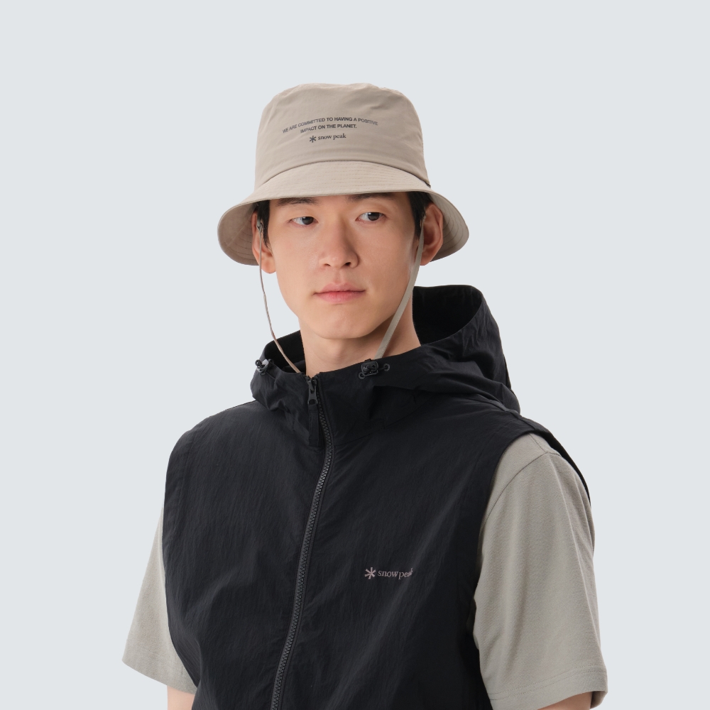 캠플 햇 Yellow Gray