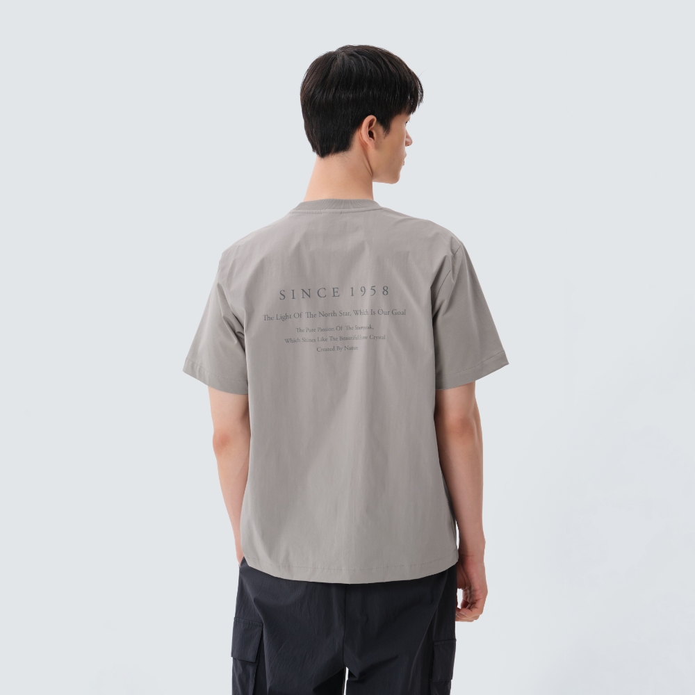 워크 하이브리드 반팔 티셔츠 Fog Gray