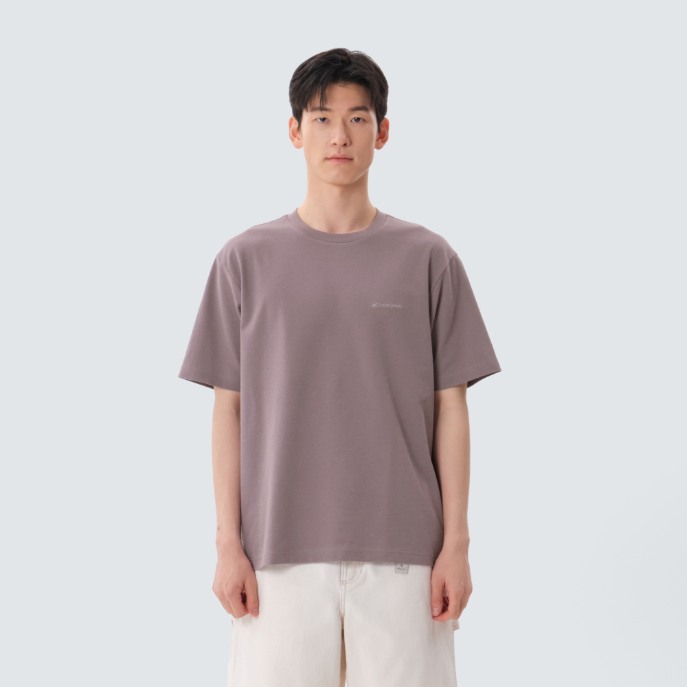 소로나 베이직 반팔 티셔츠 Dusty Violet