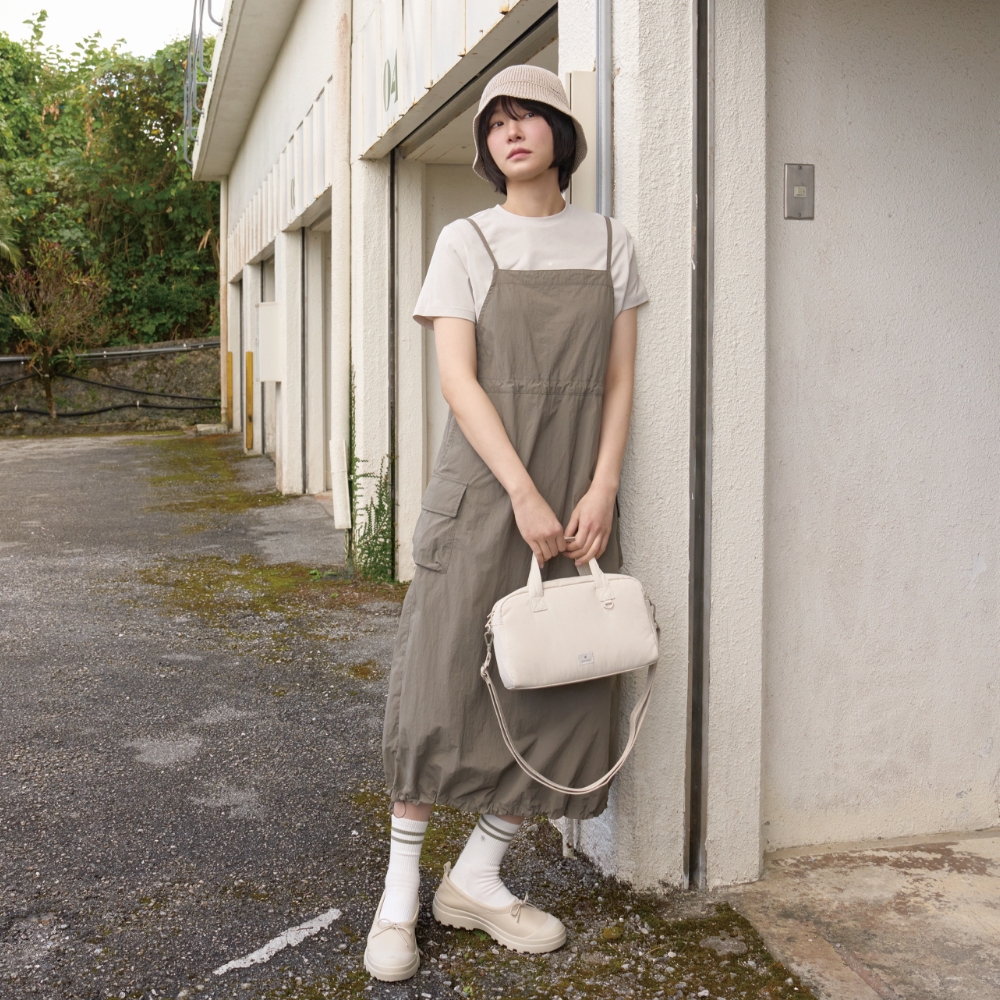 소프트윌 스몰 볼링백 Cream Beige