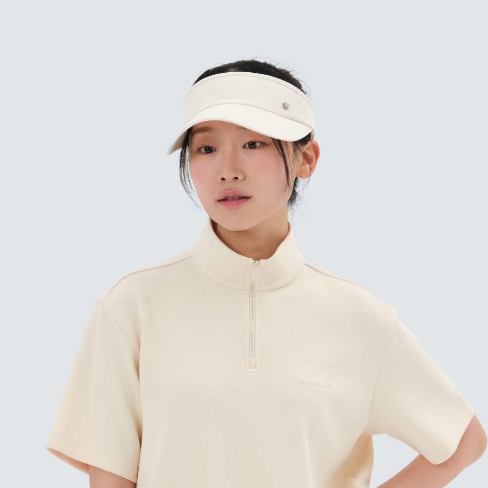 쿨링 여성 썬캡 Butter Ivory
