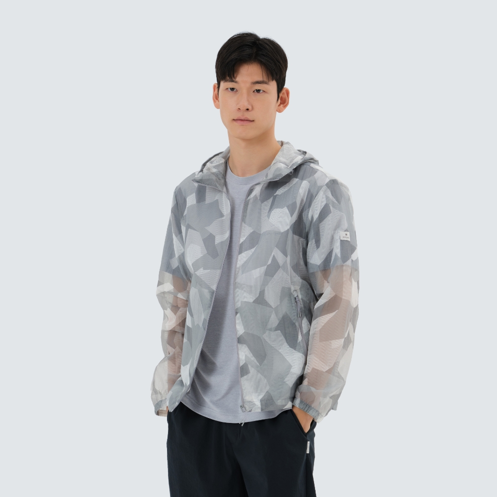 메쉬 방충 바람막이 Light Gray