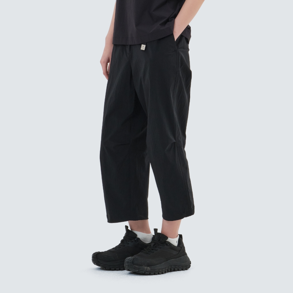 루트 여성 8부 팬츠 Black