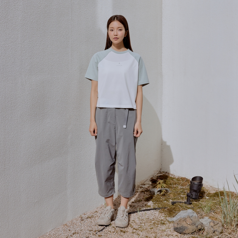 루트 여성 8부 팬츠 Dark Gray