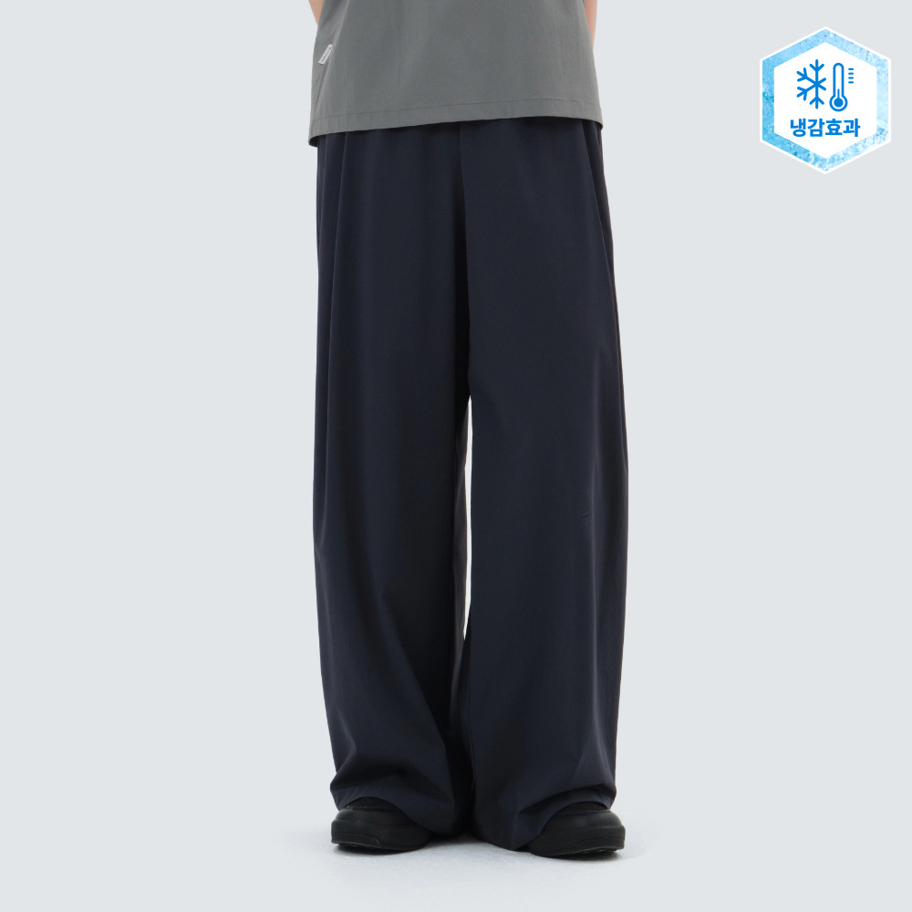 에어닷 여성 와이드 팬츠 Navy