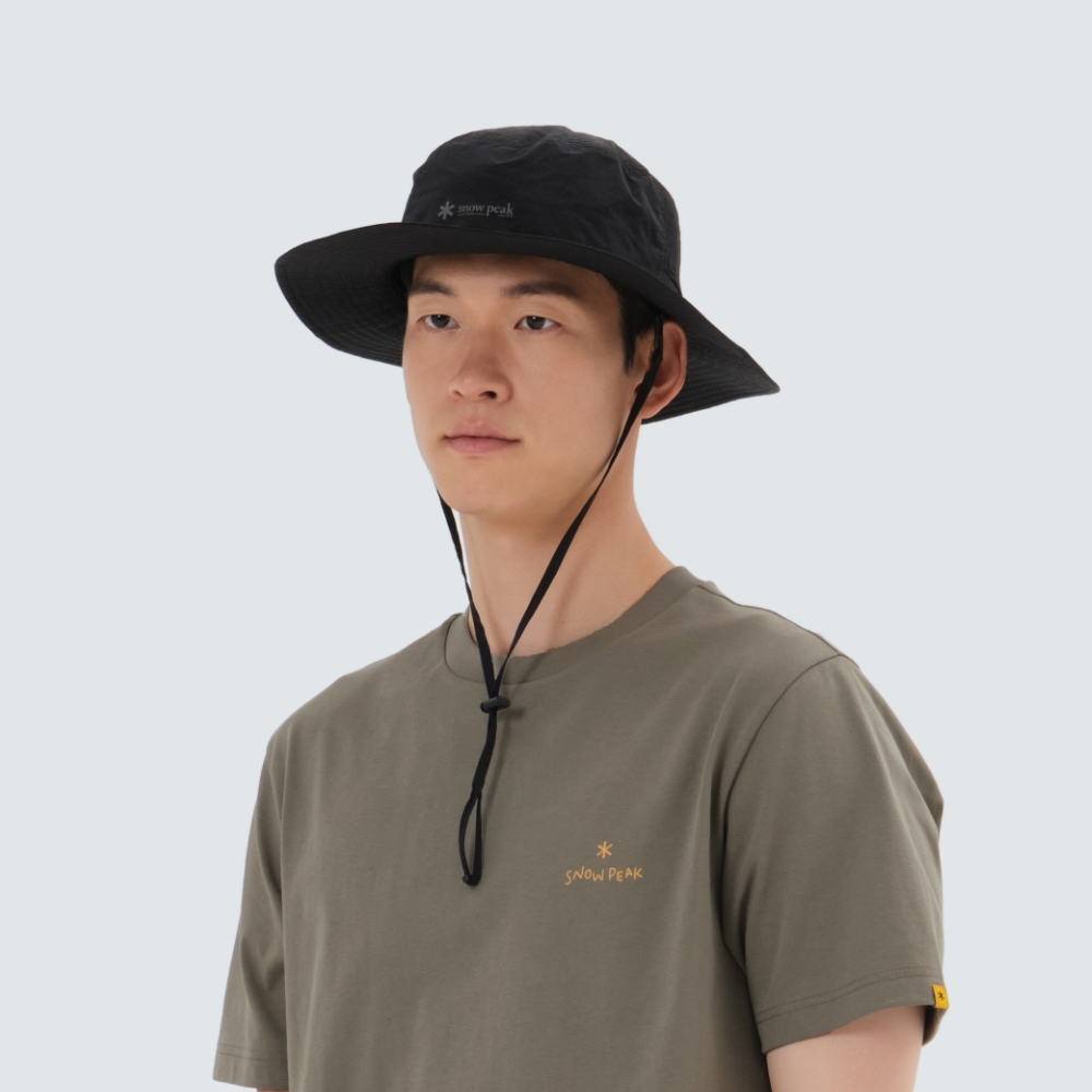 타슬란 와이드 햇 Black