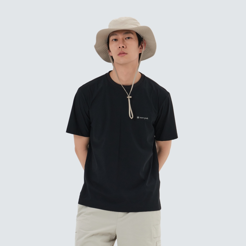 냉감 반팔 티셔츠 Black