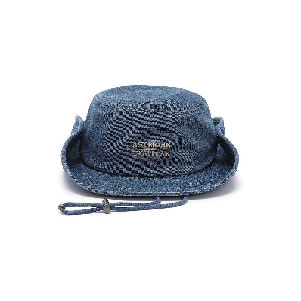 클랜드 와이드 햇 Blue Denim