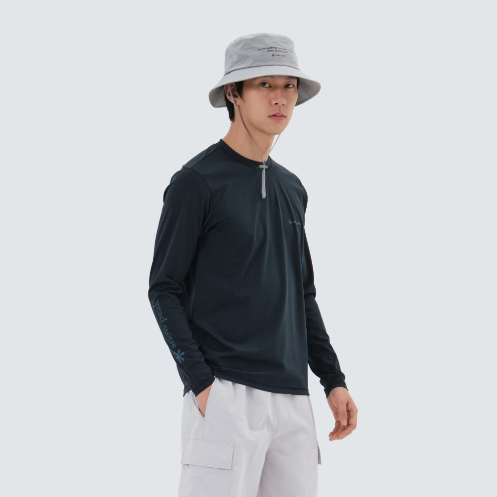 워터 베이직 래쉬가드 Dark Navy