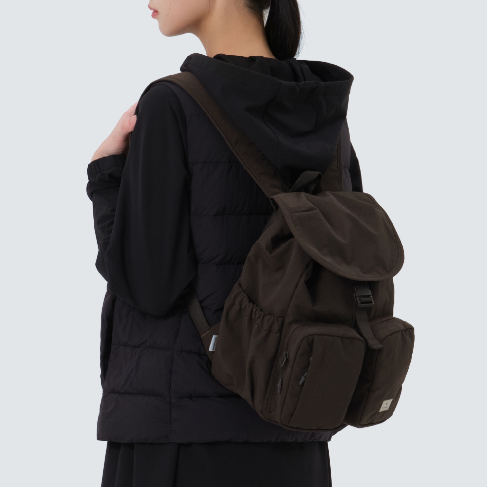 캠플 백팩 12L Choco Brown