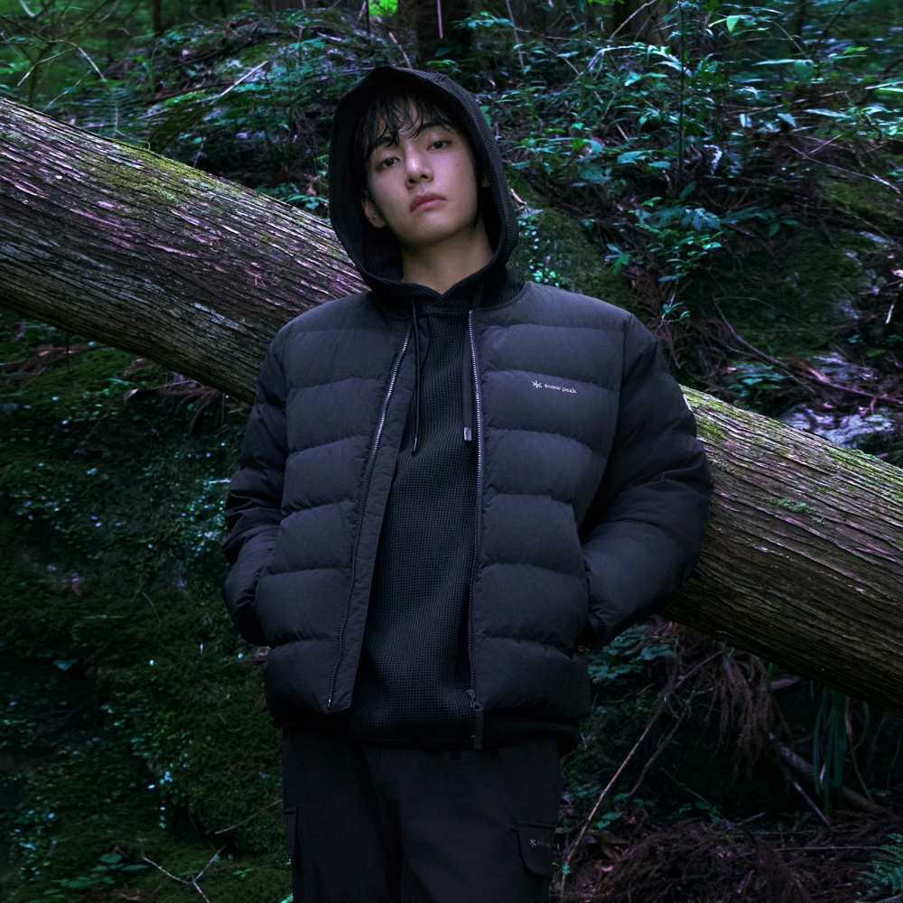 랜드 경량 다운 자켓 Black