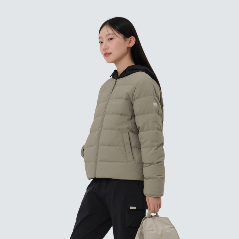 랜드 여성 경량 다운 자켓 Olive