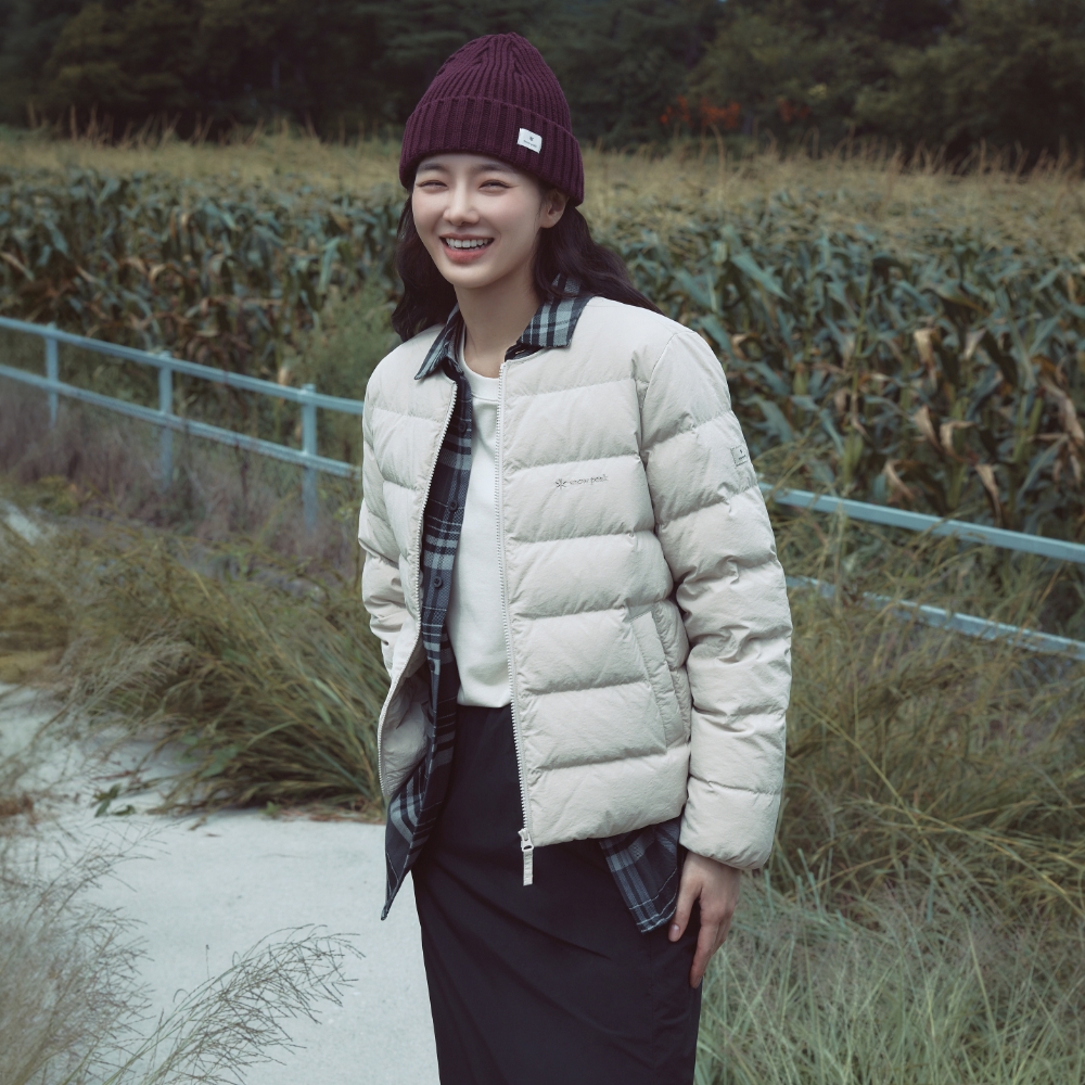 랜드 여성 경량 다운 자켓 Light Beige