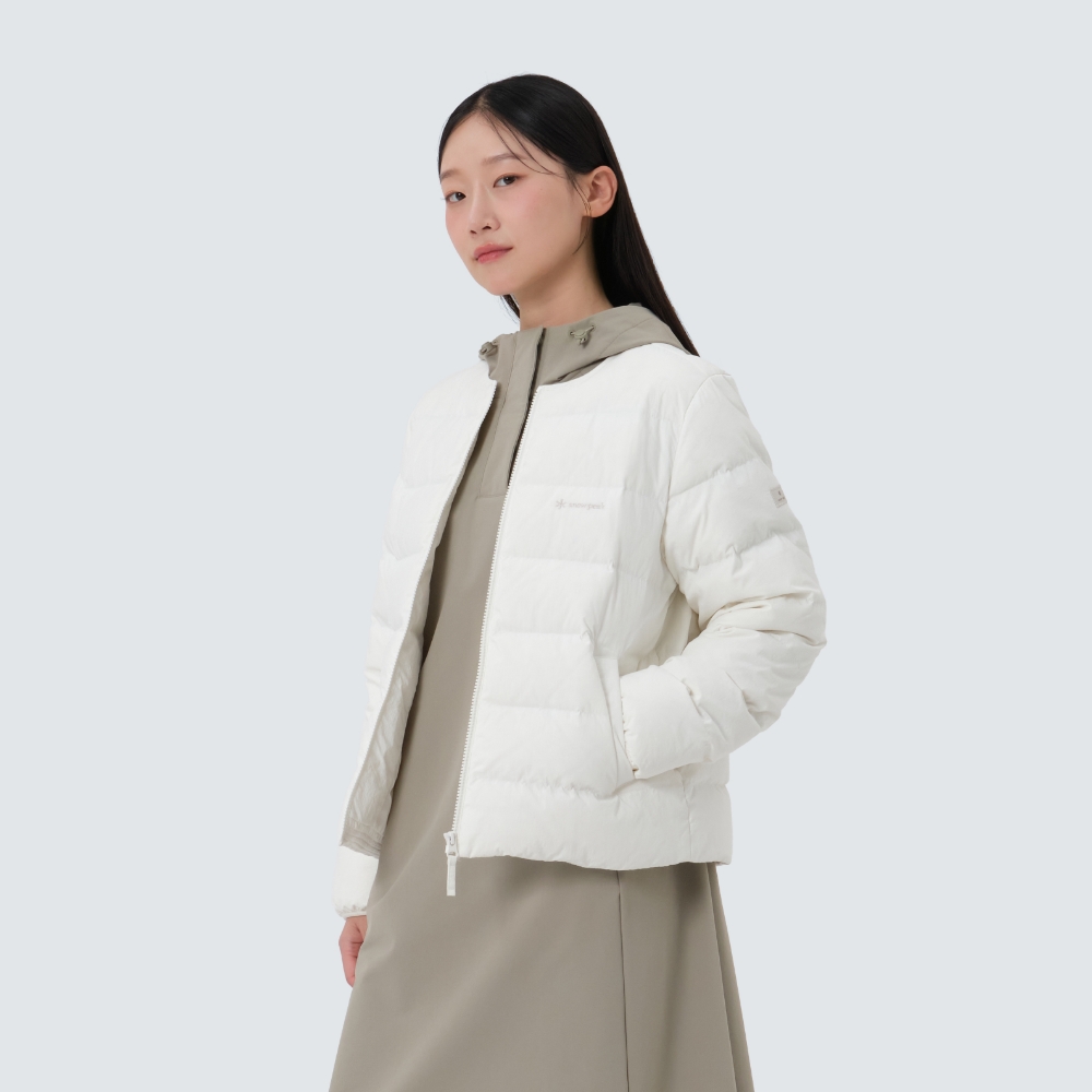 랜드 여성 경량 다운 자켓 Ivory
