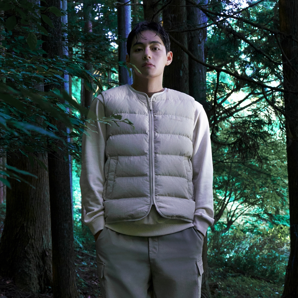 랜드 경량 다운 베스트 Light Beige