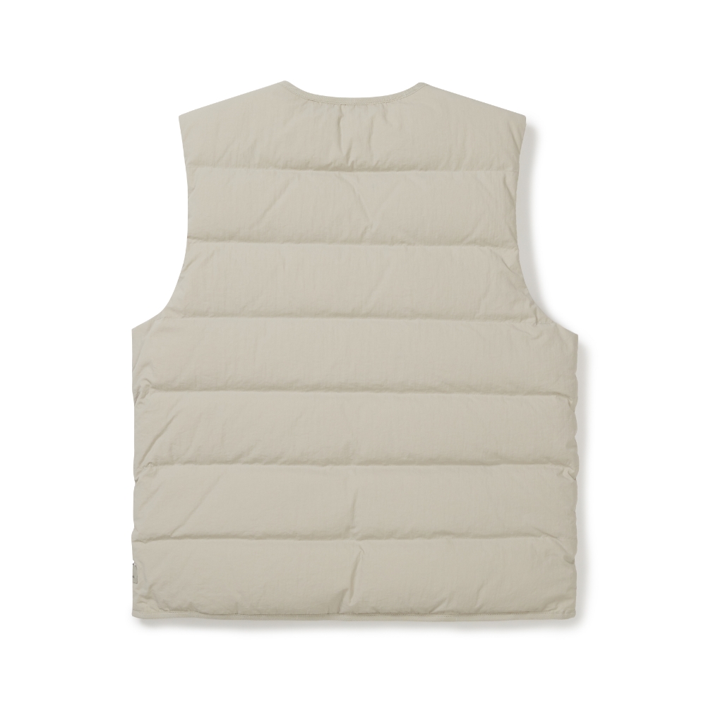 랜드 경량 다운 베스트 Light Beige