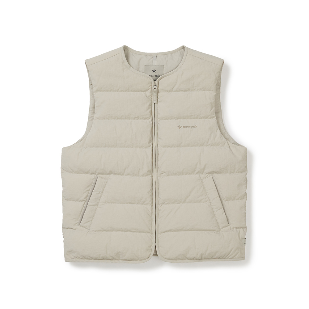 랜드 여성 경량 다운 베스트 Light Beige