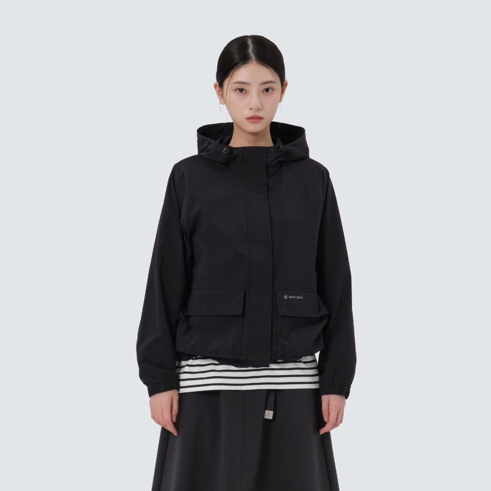 루트 여성 바람막이 Black