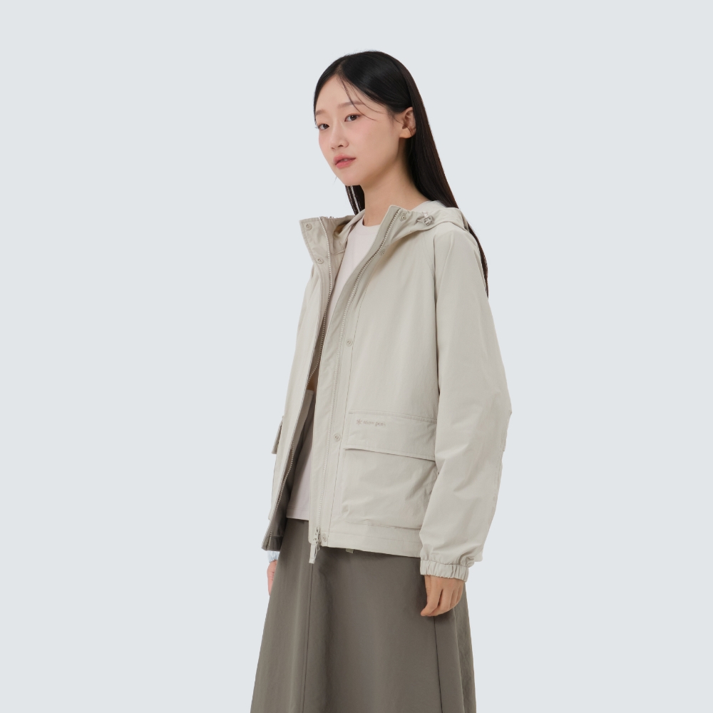 루트 여성 바람막이 Light Beige