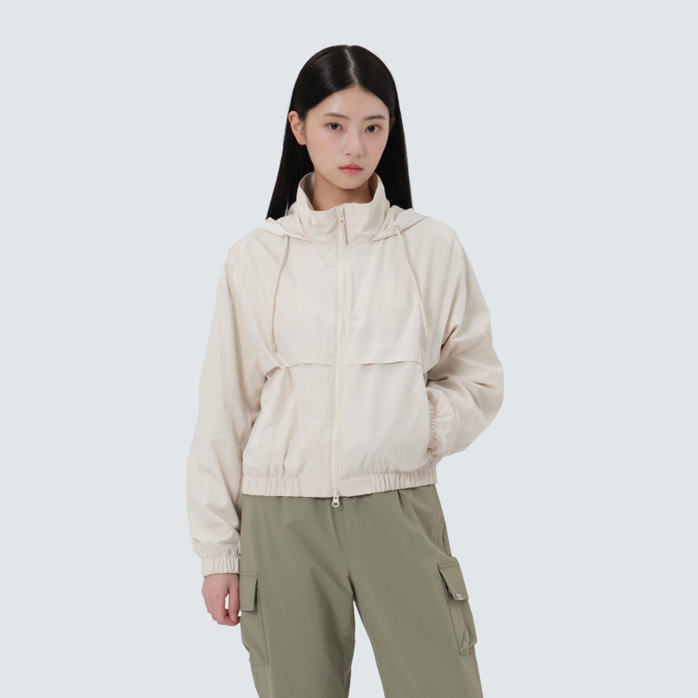 메모리 여성 바람막이 Sand Beige